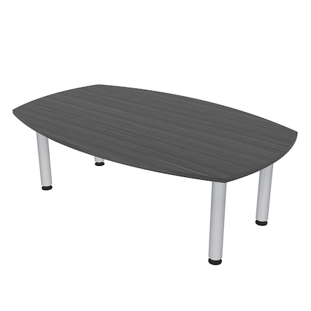 Skutchi Designs 45 in W, 72 in L, 29 in H, Engineered Wood Top, Grey HAR-ABOT-46X72-PT-AN